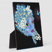 Plaque Photo GAIA Mother Earth Pagan fantasy Art by LeahG (Côté)