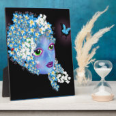 Plaque Photo GAIA Mother Earth Pagan fantasy Art by LeahG (Côté)