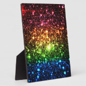 Plaque Photo Galaxie arc-en-ciel (Côté)