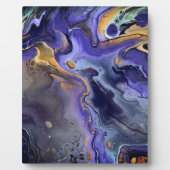 Plaque Photo Galaxie liquide 1 (Devant)