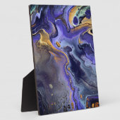 Plaque Photo Galaxie liquide 1 (Côté)