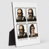 Plaque Photo Galileo Figaro (Côté)