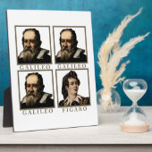 Plaque Photo Galileo Figaro (Côté)