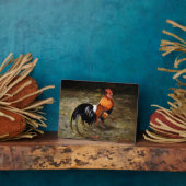 Plaque Photo Gallo/Galo/Rooster (Côté)