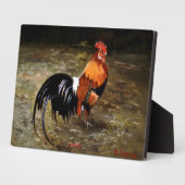 Plaque Photo Gallo/Galo/Rooster (Côté)