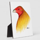 Plaque Photo Gamecock Dubbed (Côté)