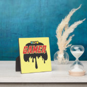 Plaque Photo Gamer, Contrôleur de jeu vidéo - Humour de jeu de  (Insitu)