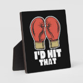 Plaque Photo Gants de boxe (Recto)
