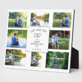 Plaque Photo Garde-Fêtes des pères de collection photo moderne  (Côté)