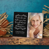 Plaque Photo Garde-photo commémorative de grand-mère (Côté)