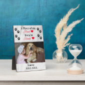 Plaque Photo Garde photo commémorative de marbre personnalisées (Côté)