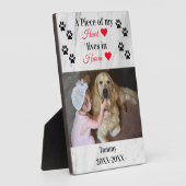 Plaque Photo Garde photo commémorative de marbre personnalisées (Côté)