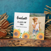 Plaque Photo Garde-photo de tournesol (Côté)