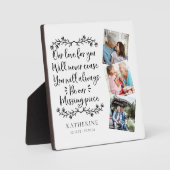 Plaque Photo Garde-photo Mémorial de famille Trois (Recto)