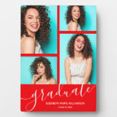 Plaque Photo Garde photo moderne Red Graduation (Devant)