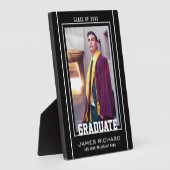 Plaque Photo Garde-photos moderne noir et blanc (Côté)