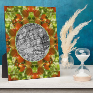 Plaque Photo Garden Cherry Tomatoes Nature Ajouter Votre Photo