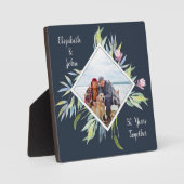 Plaque Photo Garden in the Riviera Photo Custom Text (Recto)