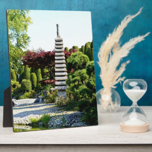 Plaque Photo Garden japonais
