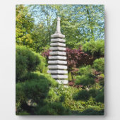 Plaque Photo Garden japonais (Devant)