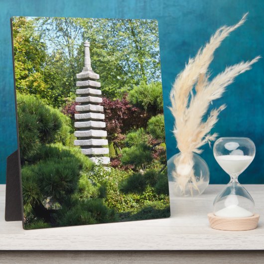 Plaque Photo Garden japonais (Côté)