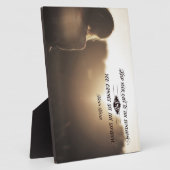 Plaque Photo Gardez Le Visage Au Soleil (Côté)