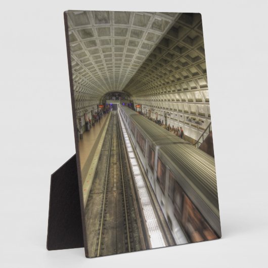 Plaque Photo Gare de Washington DC (Côté)