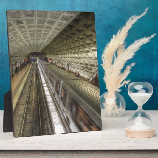 Plaque Photo Gare de Washington DC (Côté)