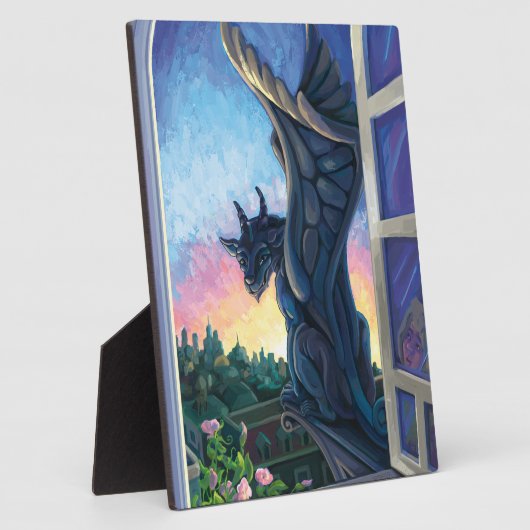 Plaque Photo Gargoyle Guardian (Côté)