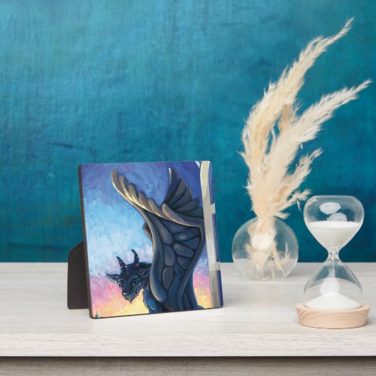 Plaque Photo Gargoyle Guardian (Insitu)