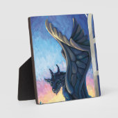 Plaque Photo Gargoyle Guardian (Recto)