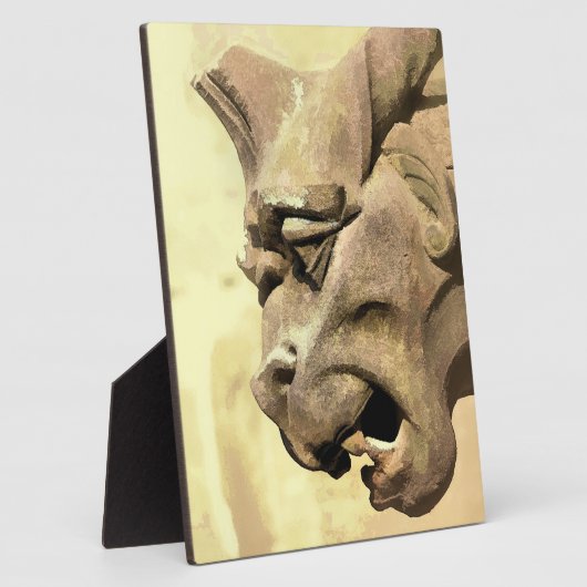 PLAQUE PHOTO GARGOYLES (Côté)