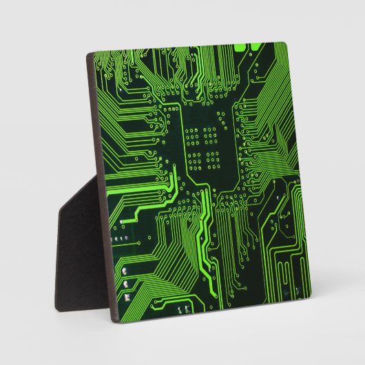 Plaque Photo Geek de la carte de circuit électronique Nerd PCB  (Recto)