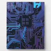 Plaque Photo Geek Sortie carte de circuit électronique Nerd PCB (Devant)