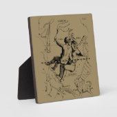 Plaque Photo Gemini Constellation Zodiac Hevelius 1690 (Recto)