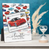 PLAQUE PHOTO GÉNÉRATIONS D'ART AUTOMOBILE (Côté)