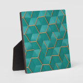 Plaque Photo géométrique (Recto)