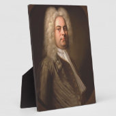 Plaque Photo George Frideric Handel Portrait (Côté)