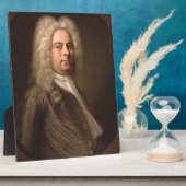 Plaque Photo George Frideric Handel Portrait (Côté)