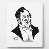 Plaque Photo Gioachino Rossini (Devant)