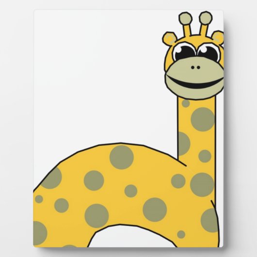 Plaque Photo Girafes (Devant)
