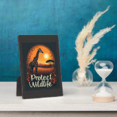 Plaque Photo Giraffe of the Savanna Tank Top (Côté)