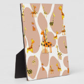 Plaque Photo Giraffes (Côté)