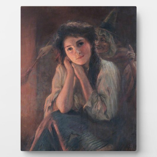 Plaque Photo Girl and a Witch par Beatrice Offor (Devant)
