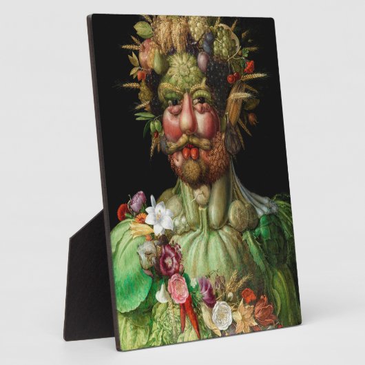 Plaque Photo Giuseppe Arcimboldo - Vertumnus (Côté)