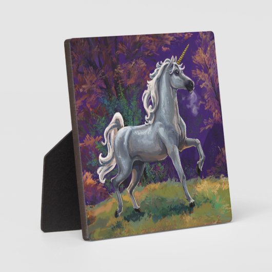 Plaque Photo Glade Unicorn (Recto)