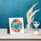 Plaque Photo Global Goals 2030 (Insitu)