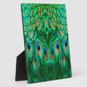 Plaque Photo Glorious Peacock (Côté)