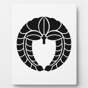 Plaque Photo Glycine tombante