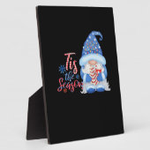 Plaque Photo Gnome C'est La Saison (Côté)